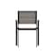 Flash Furniture Gray/Gray Faux Teak Patio Chair with Arms SB-CA108-WA-GRY-GG - alternate 8
